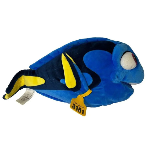 Disney Store Pixar Finding Dory Stuffed Animal Plush Blue Fish Large Nemo - Picture 1 of 11